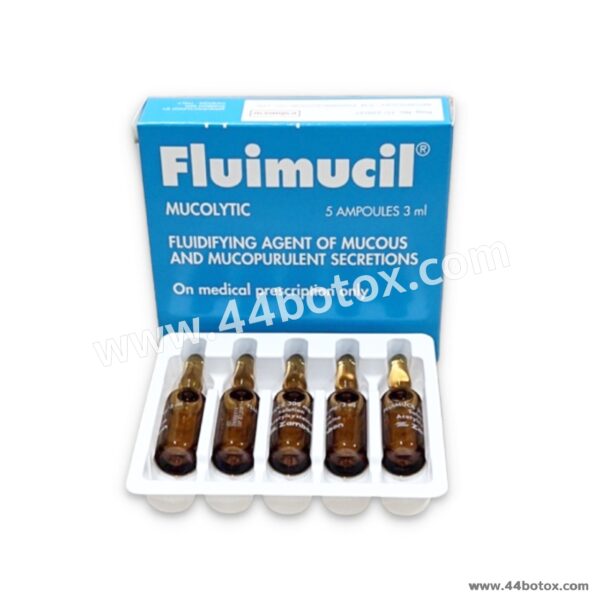 fluimucil แบบฉีด นำเข้าจาก Italy จัดการเม็ดสีผิวแบบเอาอยู่ - Image 4