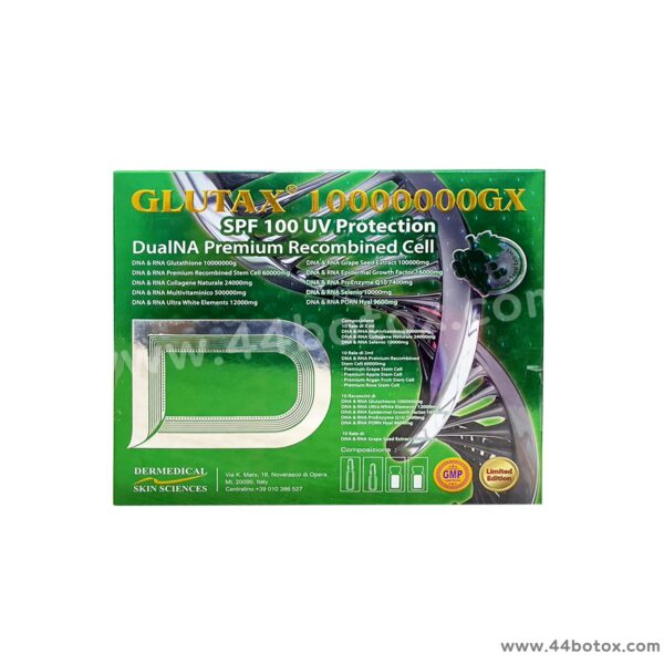 กลูต้า GLUTAX 10,000,000GX จากอิตาลี ขาวจริงใจออร่ากระจายสิบล้านกรัม - Image 2