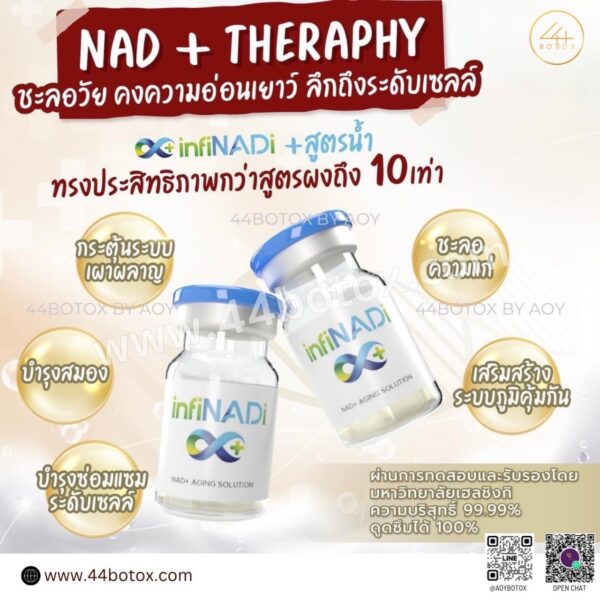 ชะลอวัยจากภายในลึกถึงระดับ DNA กับ InfiNADi NAD จากอเมริกา - Image 4