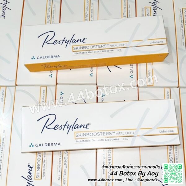 ฟิลเลอร์ Restylane Vital light นำเข้าสวีเดนของแท้ ที่นี่ที่เดียว - Image 4