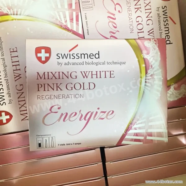 Mixing white pink gold