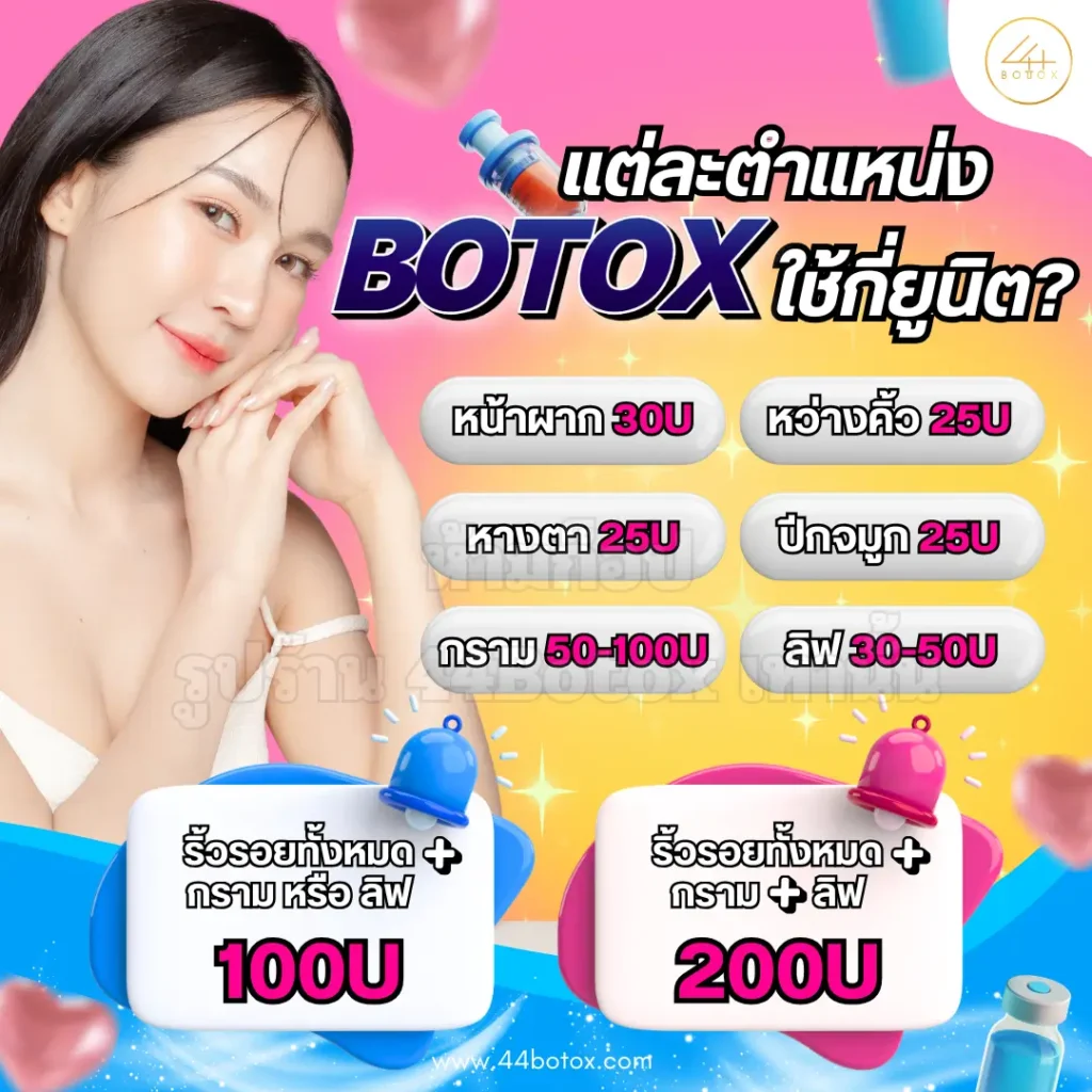 ฉีดโบลดริ้วรอย
